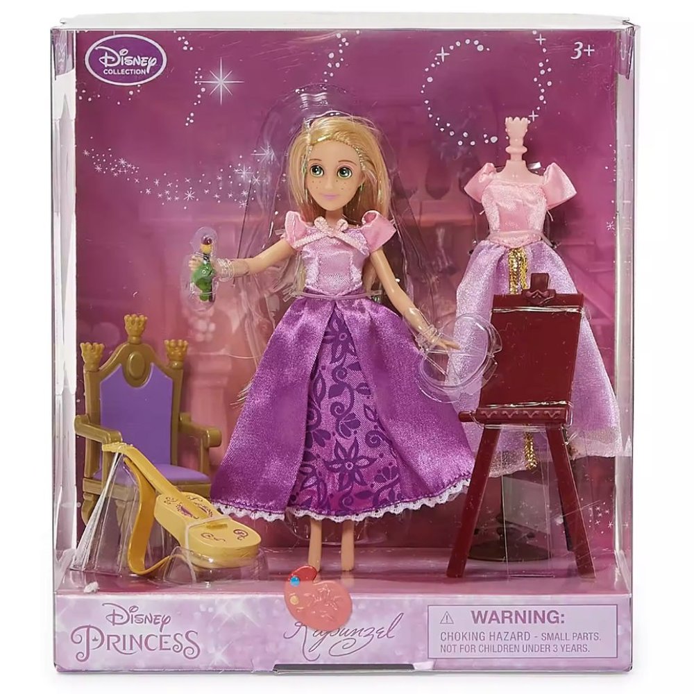 Disney Collection, Rapunzel Princess Tangled, 5in Collectible Doll w/Accessories